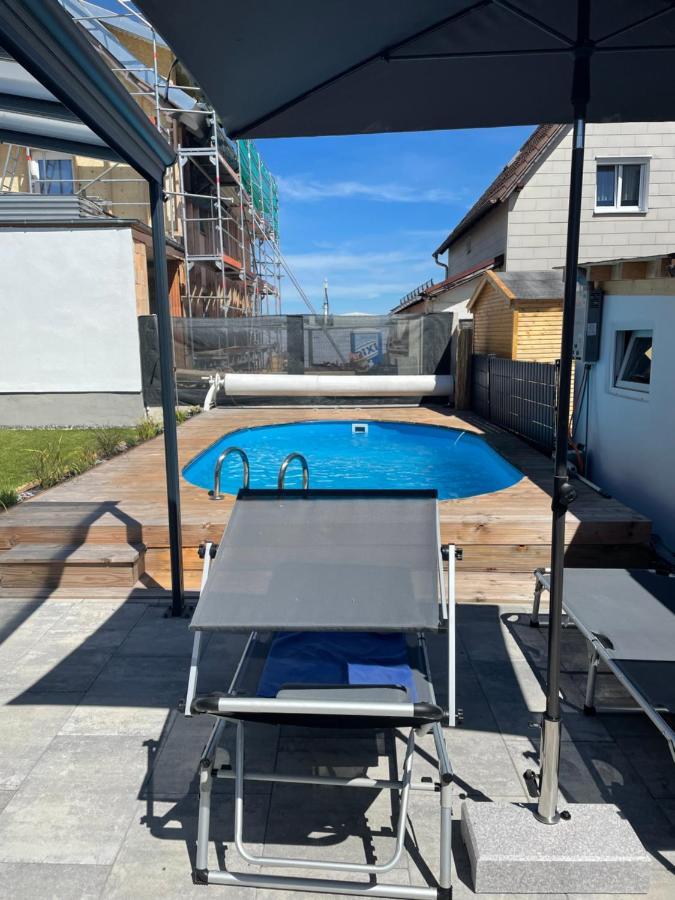 #2 Grosses Zimmer Mit Pool Und Garten Memmingen Exteriör bild